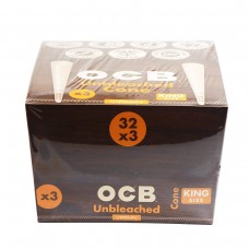OCB Unbleached Cone King Size 32ct
